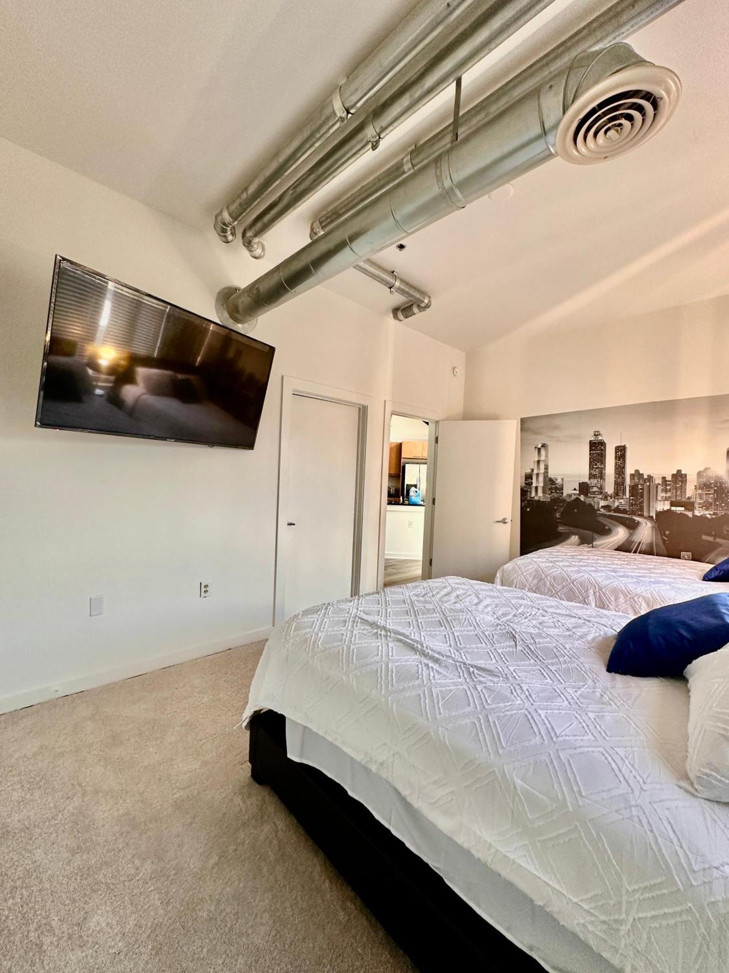 Grand 3Br Loft In Atlantic Station Apartman AtlantaAtlanta  Kültér fotó